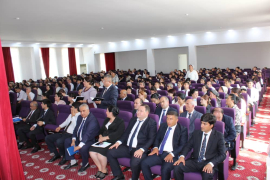 БАРГУЗОРИИ ВОХӮРИИ РОҲБАРИЯТИ АГЕНТИИ НАЗОРАТ ДАР СОҲАИ МАОРИФ ВА ИЛМИ НАЗДИ ПРЕЗИДЕНТИ ҶУМҲУРИИ ТОҶИКИСТОН БО КОРМАНДОНИ СОҲАИ МАОРИФИ ВИЛОЯТИ СУҒД